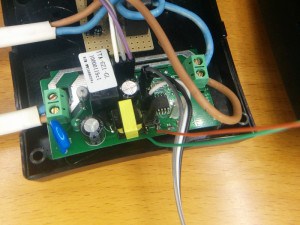 Wired Sonoff board
