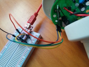 Slampher flashing wiring