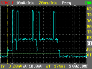 Capture from the DSO Nano